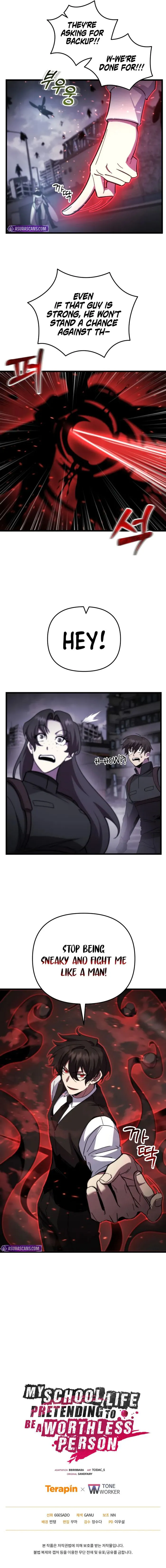 My School Life Pretending To Be a Worthless Person Chapter 98 43 009