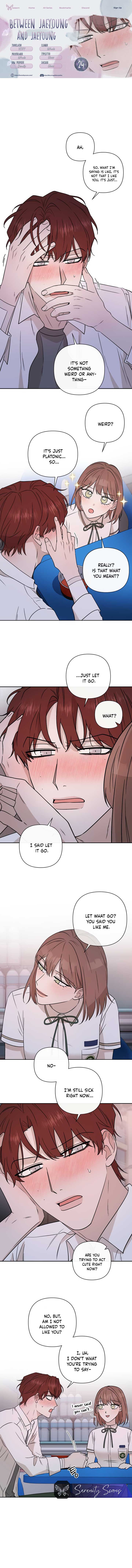 Between Jaeyoung and Jaeyoung Chapter 24 41 01