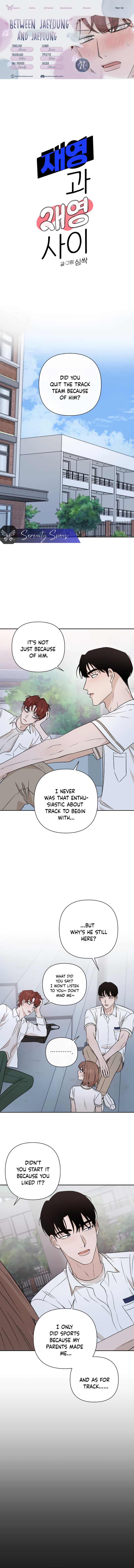 Between Jaeyoung and Jaeyoung Chapter 27 47 01