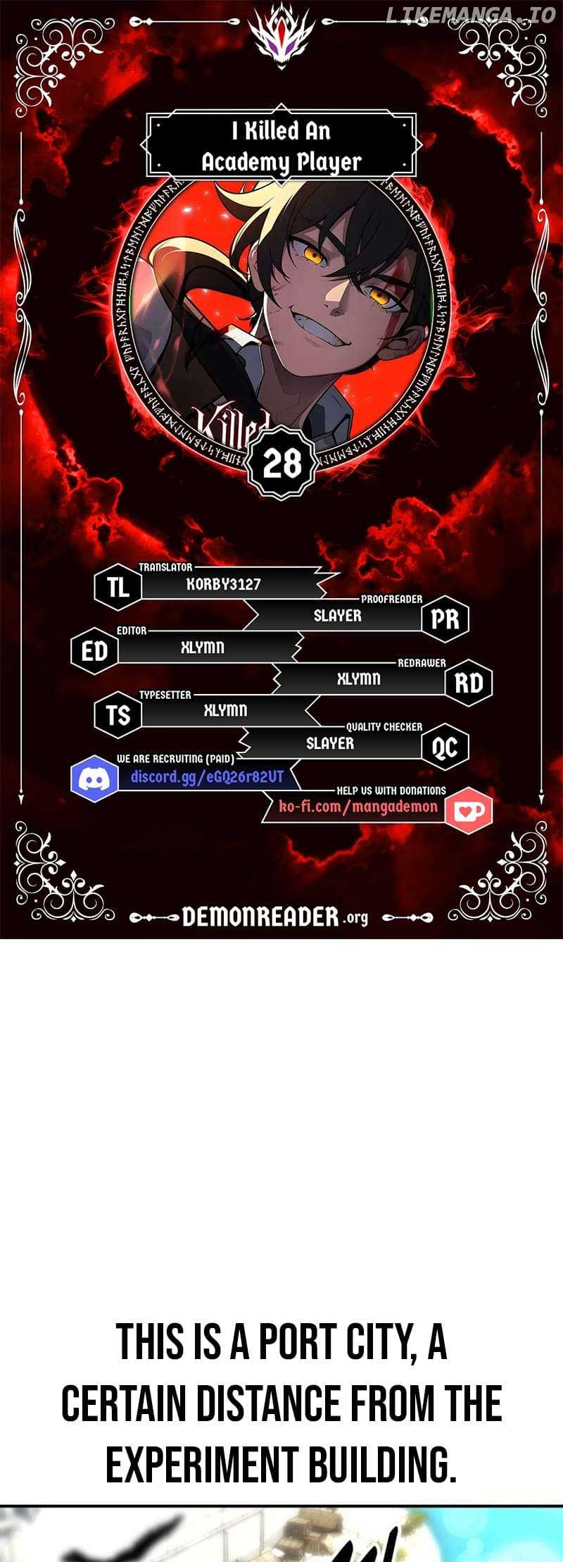 I Killed an Academy Player Chapter 28 386 001