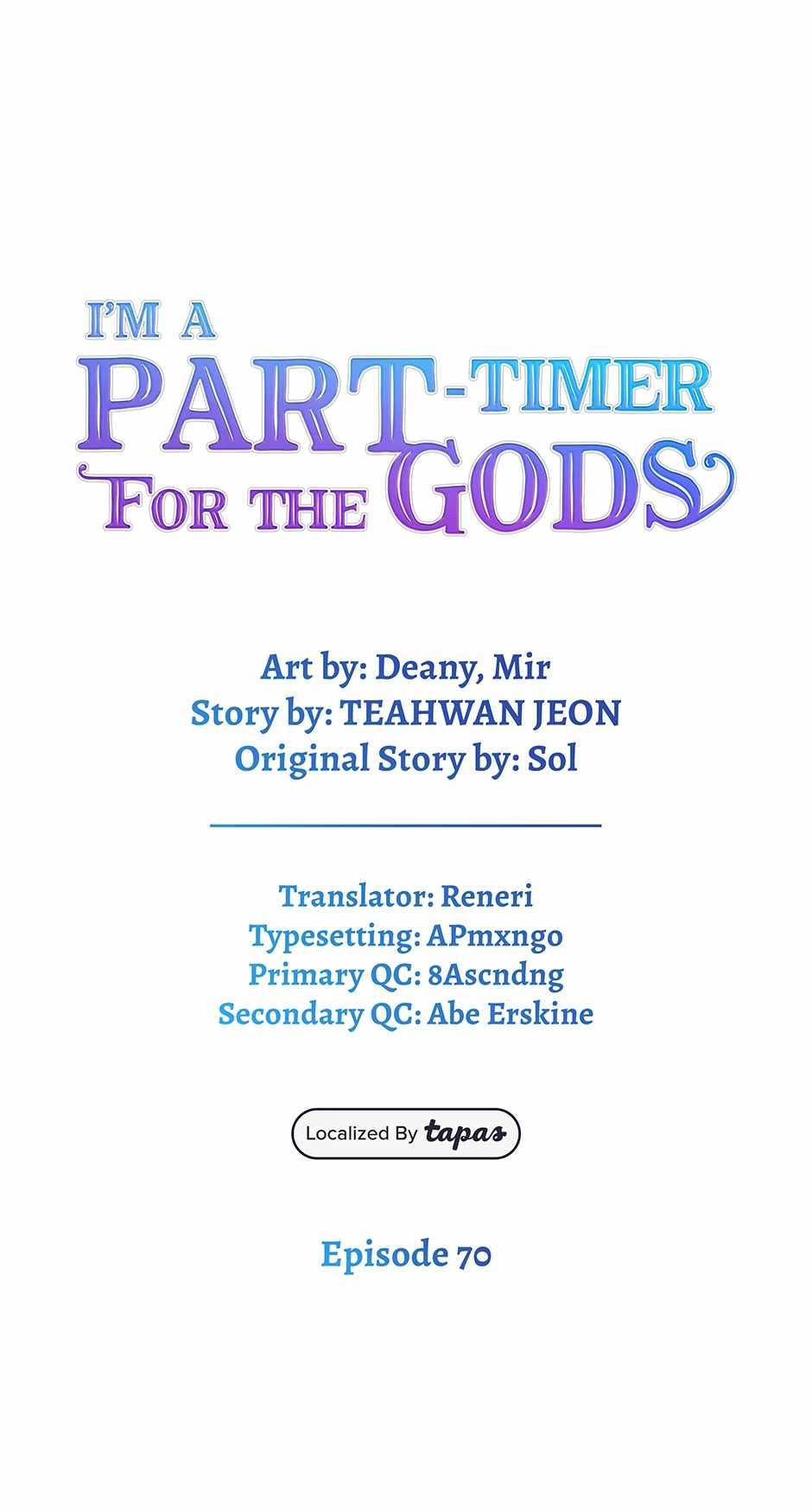 I Became A Part Time Employee For Gods Chapter 70 327 46