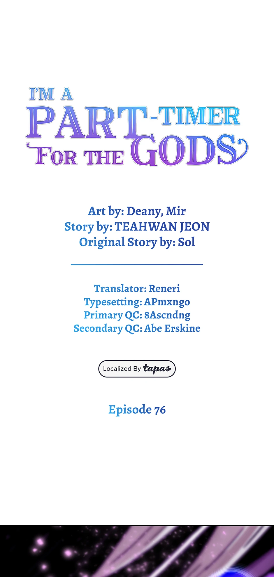 I Became A Part Time Employee For Gods Chapter 76 323 0