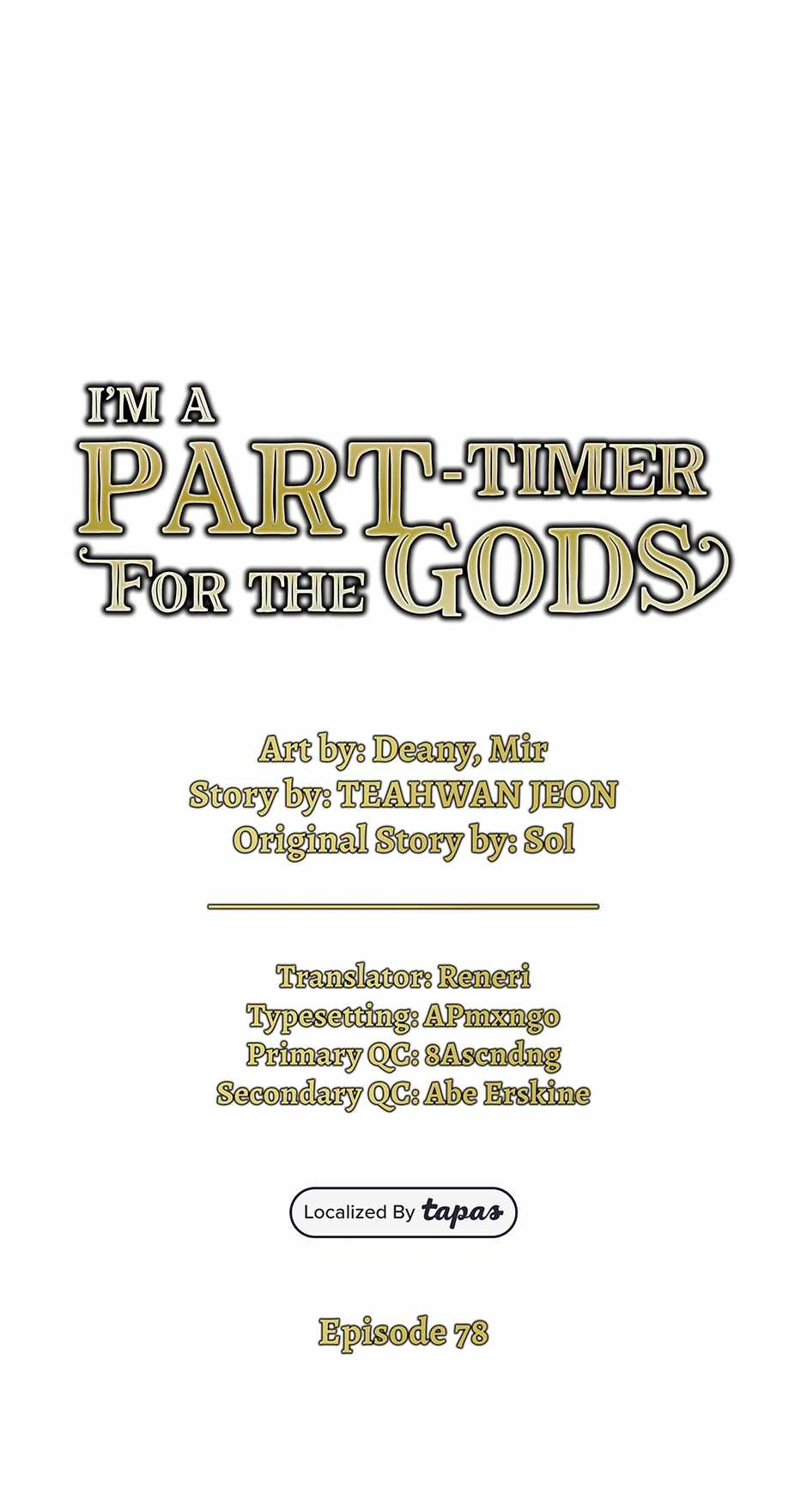 I Became A Part Time Employee For Gods Chapter 78 269 013