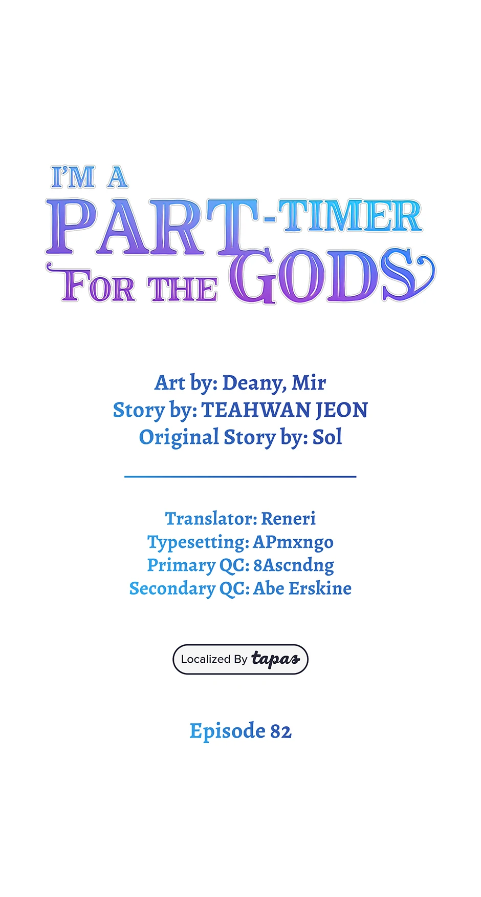 I Became A Part Time Employee For Gods Chapter 82 269 01