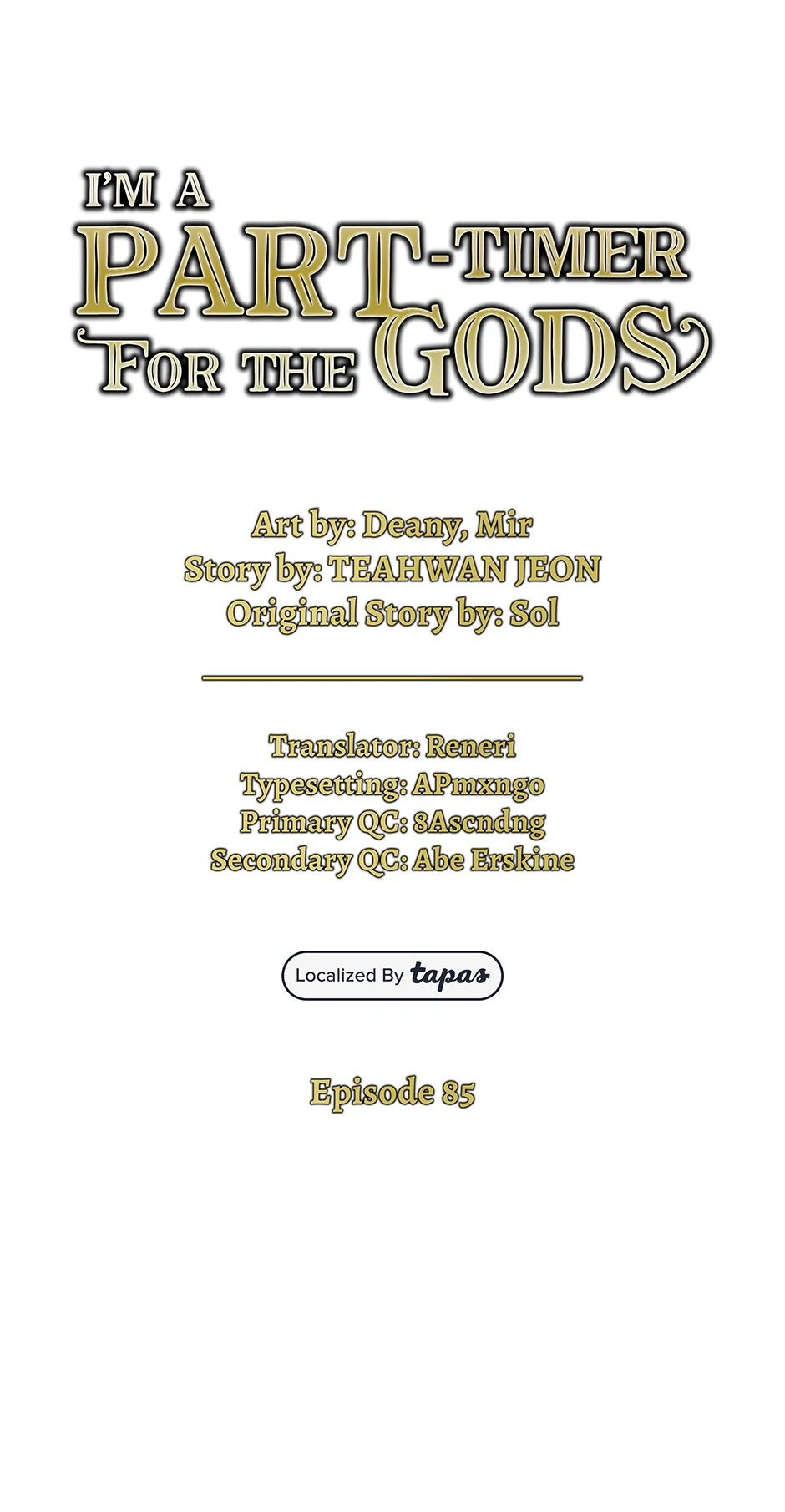 I Became A Part Time Employee For Gods Chapter 85 296 13