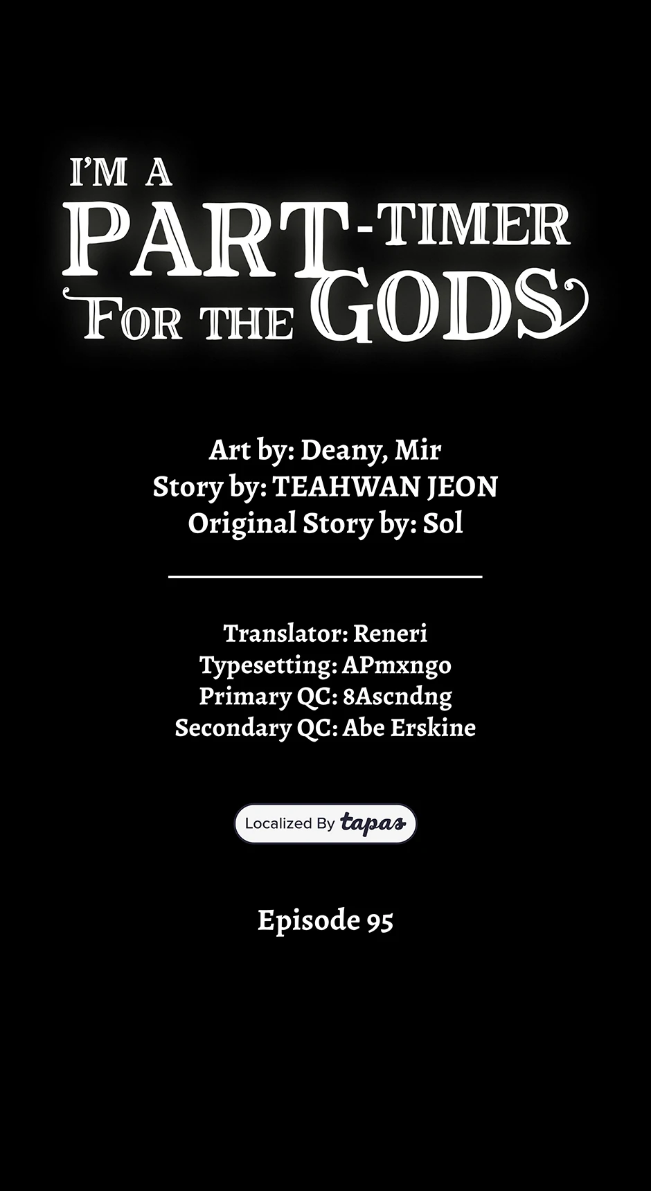 I Became A Part Time Employee For Gods Chapter 95 356 028