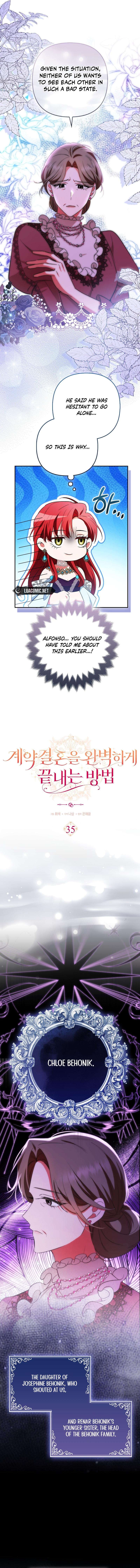 How to Perfectly End a Contract Marriage Chapter 35 70 ch 35 9