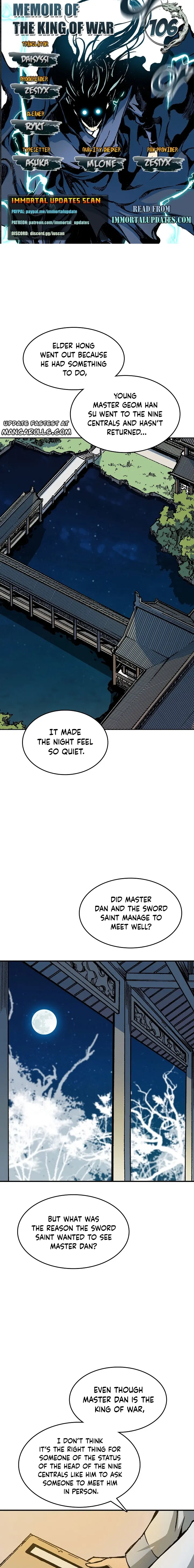 Memoir of the God of War Chapter 106 80 1