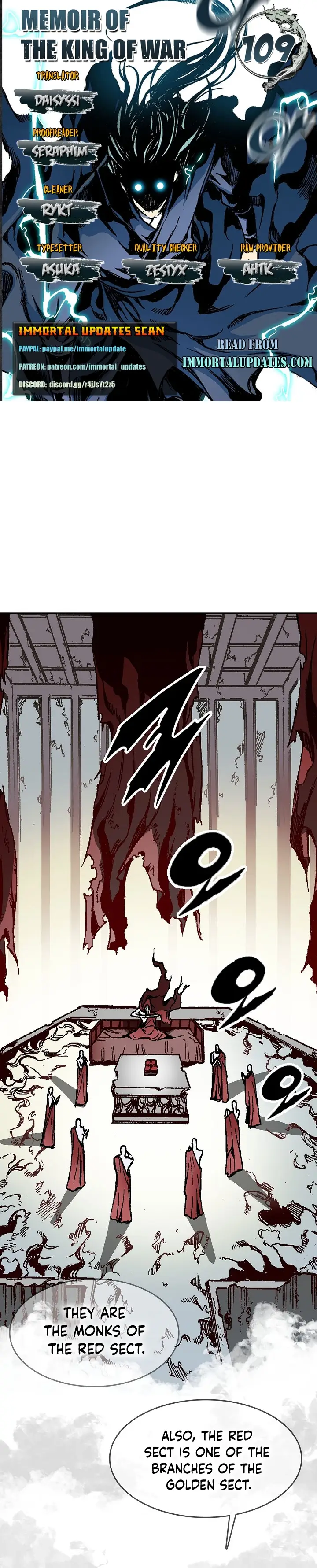 Memoir of the God of War Chapter 109 113 1