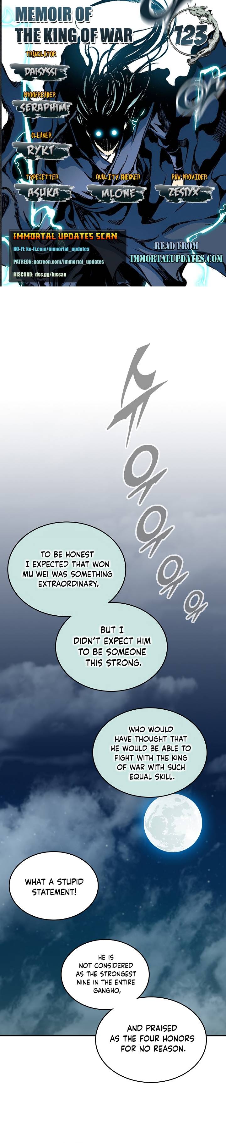 Memoir of the God of War Chapter 123 89 1b