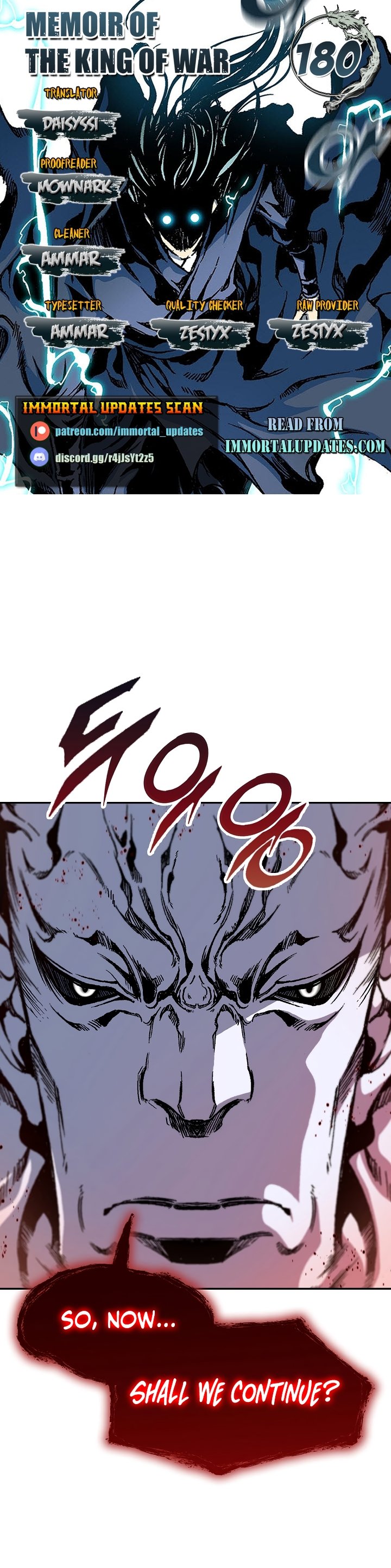 Memoir of the God of War Chapter 180 110 1