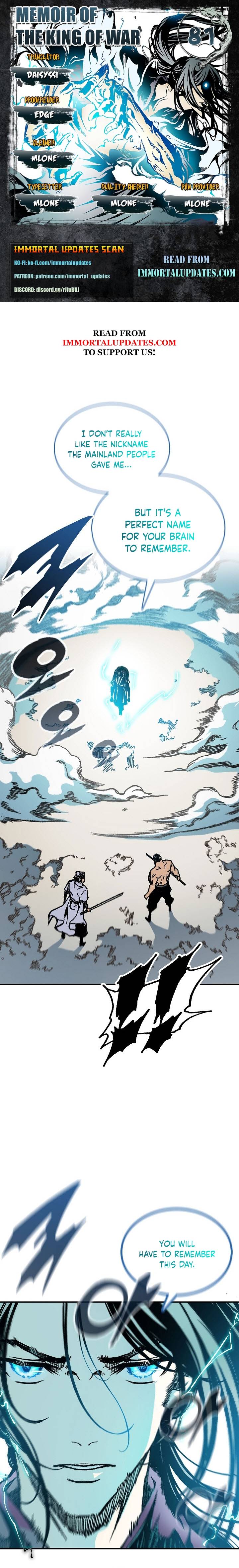 Memoir of the God of War Chapter 81 101 1