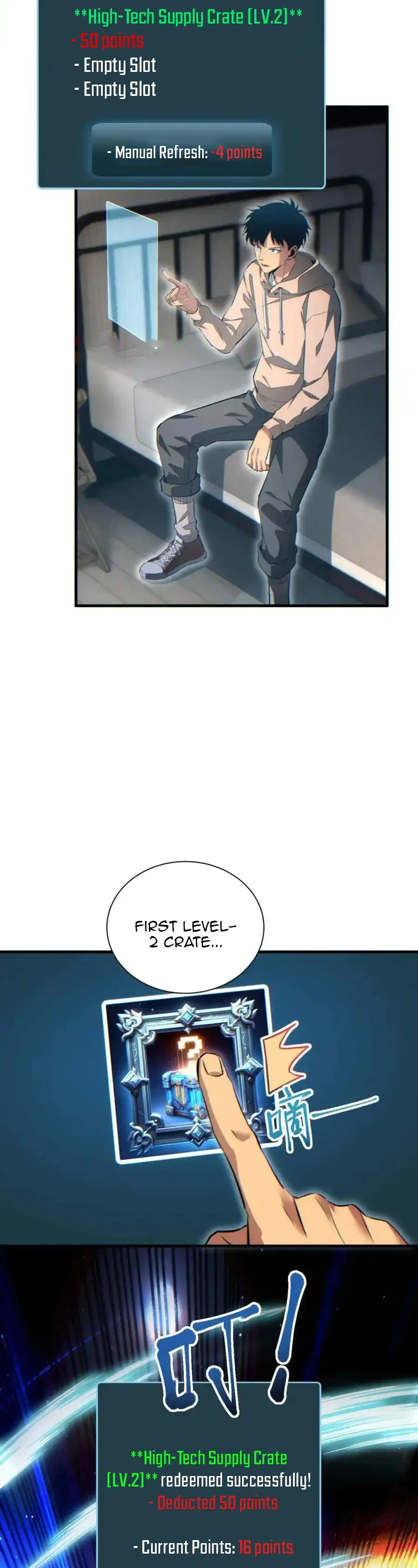 Rebirth in the end times: I reached the top by opening boxes Chapter 25 166 39