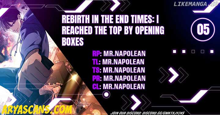 Rebirth in the end times: I reached the top by opening boxes Chapter 5 674 001