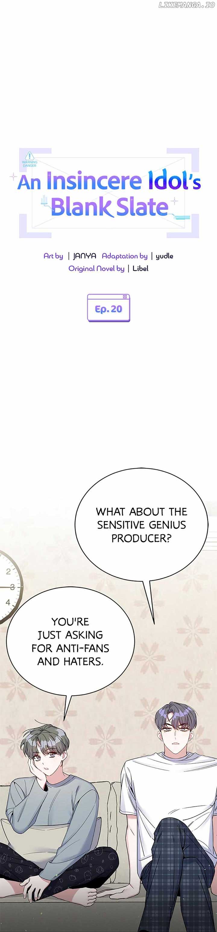 A Blank Slate Regression for the Idol That Lost His Original Mindset Chapter 20 165 23