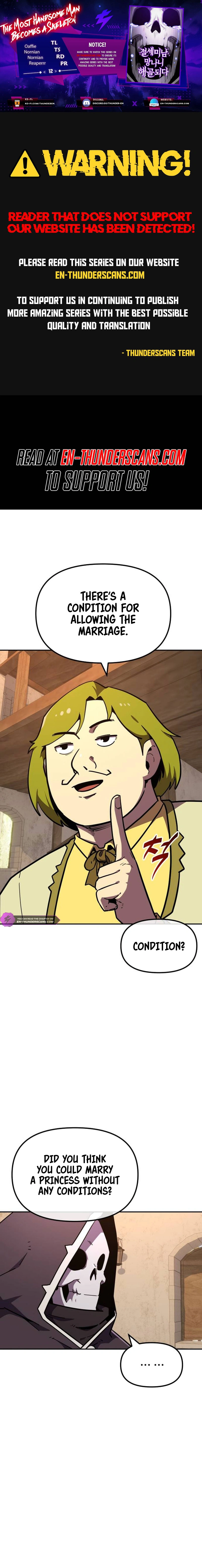 The Most Handsome Man Becomes a Skeleton Chapter 12 83 01