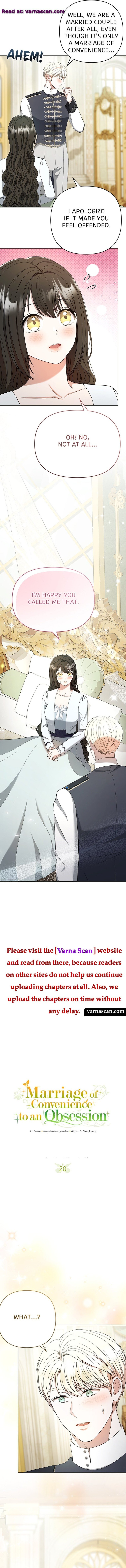 Marriage of Convenience to an Obsession Chapter 20 54 02