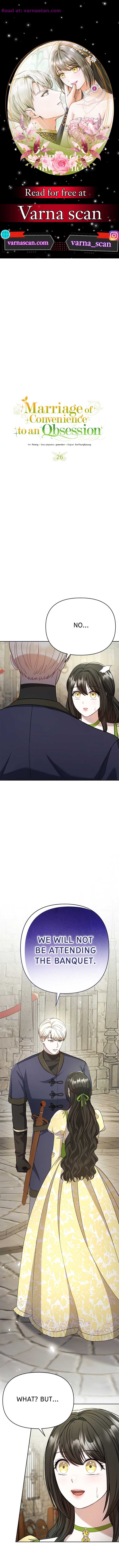 Marriage of Convenience to an Obsession Chapter 26 50 01