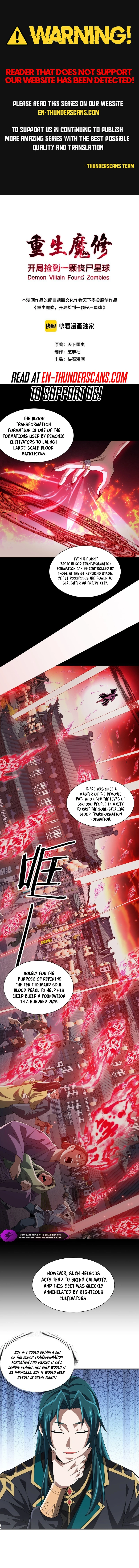 Reborn as a Demonic Cultivator: Starting with a Zombie Planet Chapter 4 48 002
