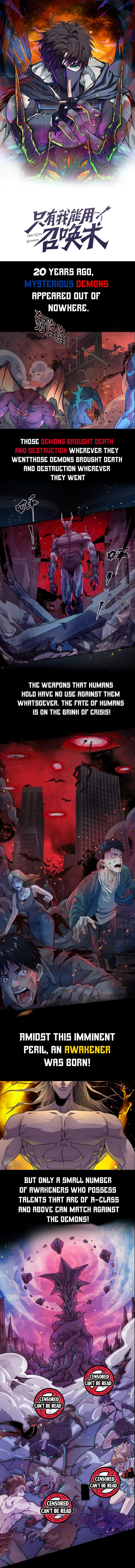 The Lone SSS-Class Summoner Chapter 0 17 001