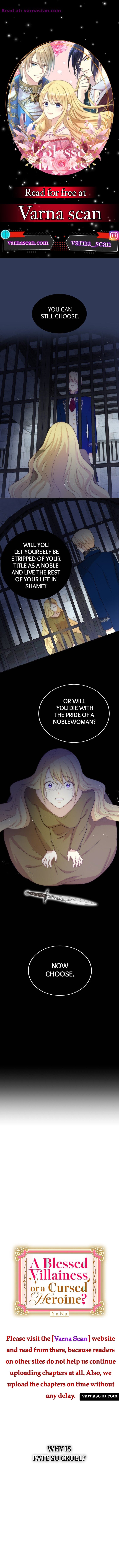 A Blessed Villainess, or a Cursed Heroine? Chapter 5 38 01