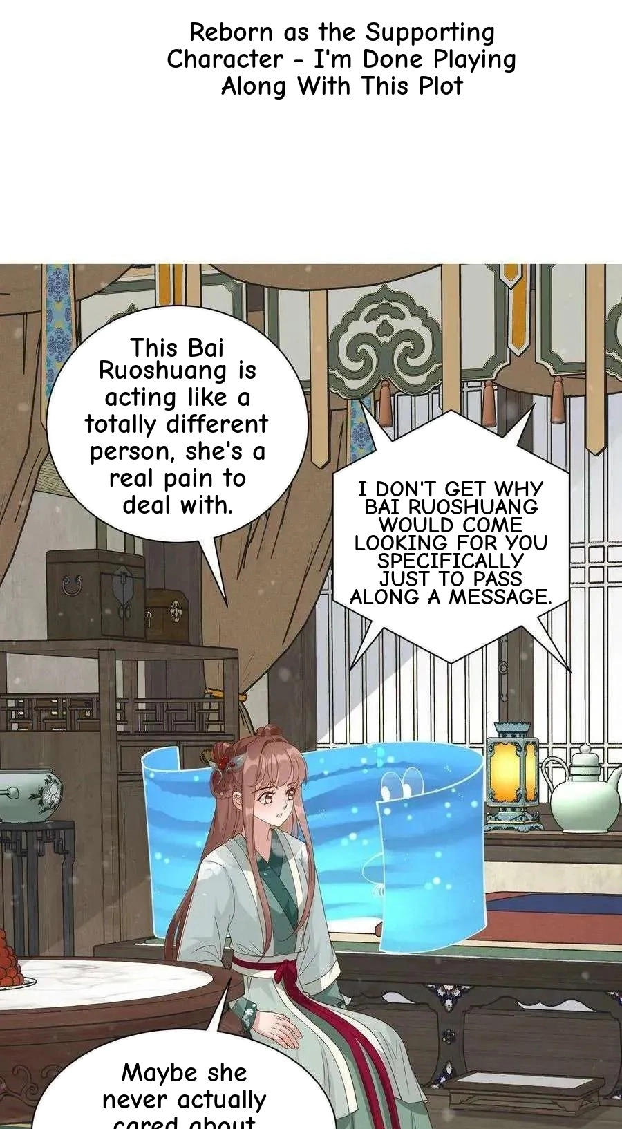 The Supporting Female Is Reborn, She Will No Longer Serve This Broken Plot Chapter 100 111 82b0739e4608
