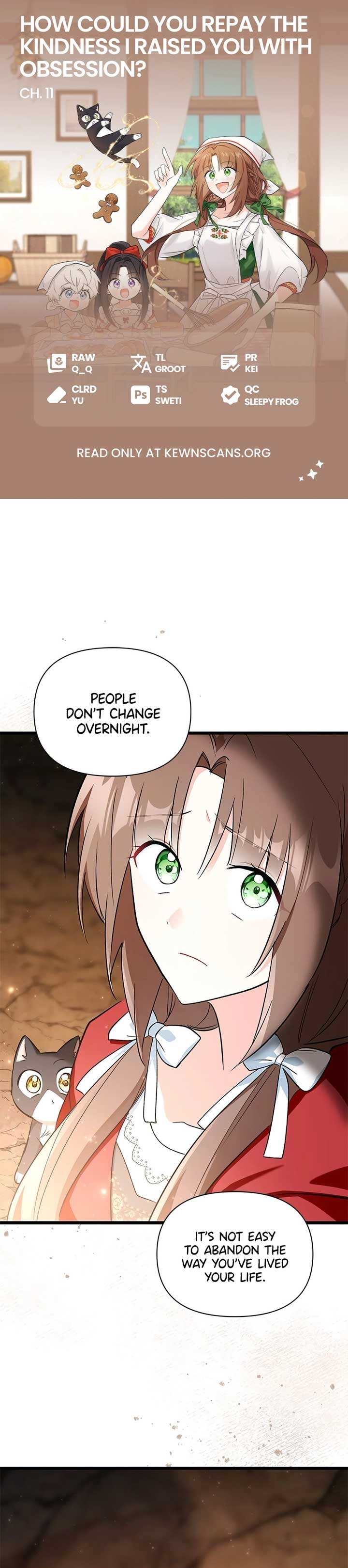 I’m Repaying The Kindness That Raised Me With Obsession Chapter 11 83 1