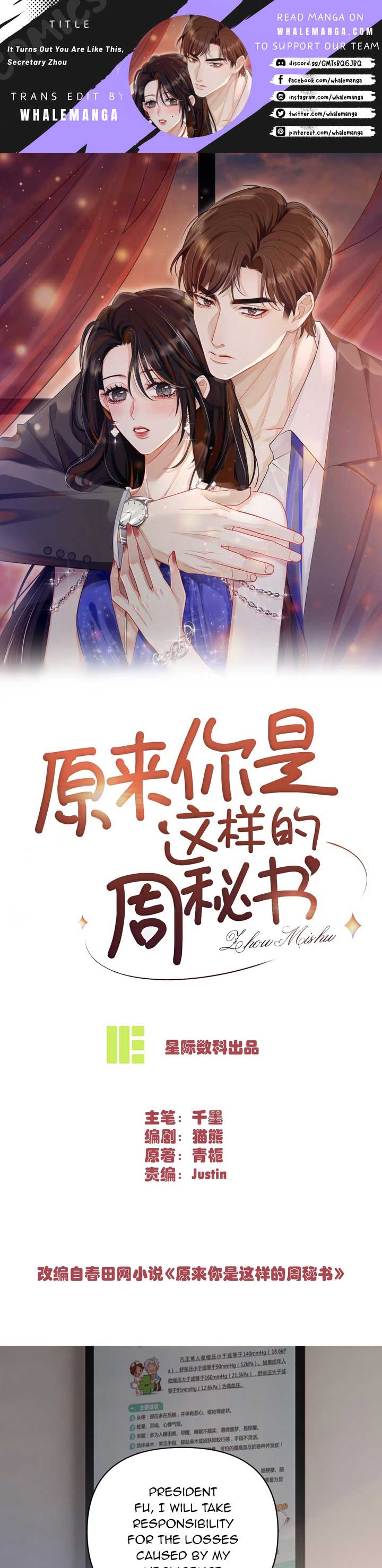 It Turns Out You Are Like This, Secretary Zhou Chapter 3 101 0