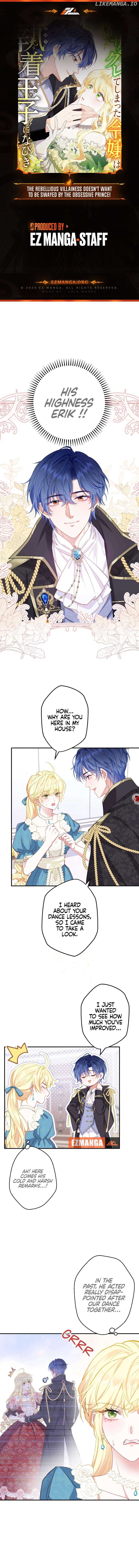 The Rebellious Villainess Doesn’t Want To Be Swayed By The Obsessive Prince! Chapter 4 65 01