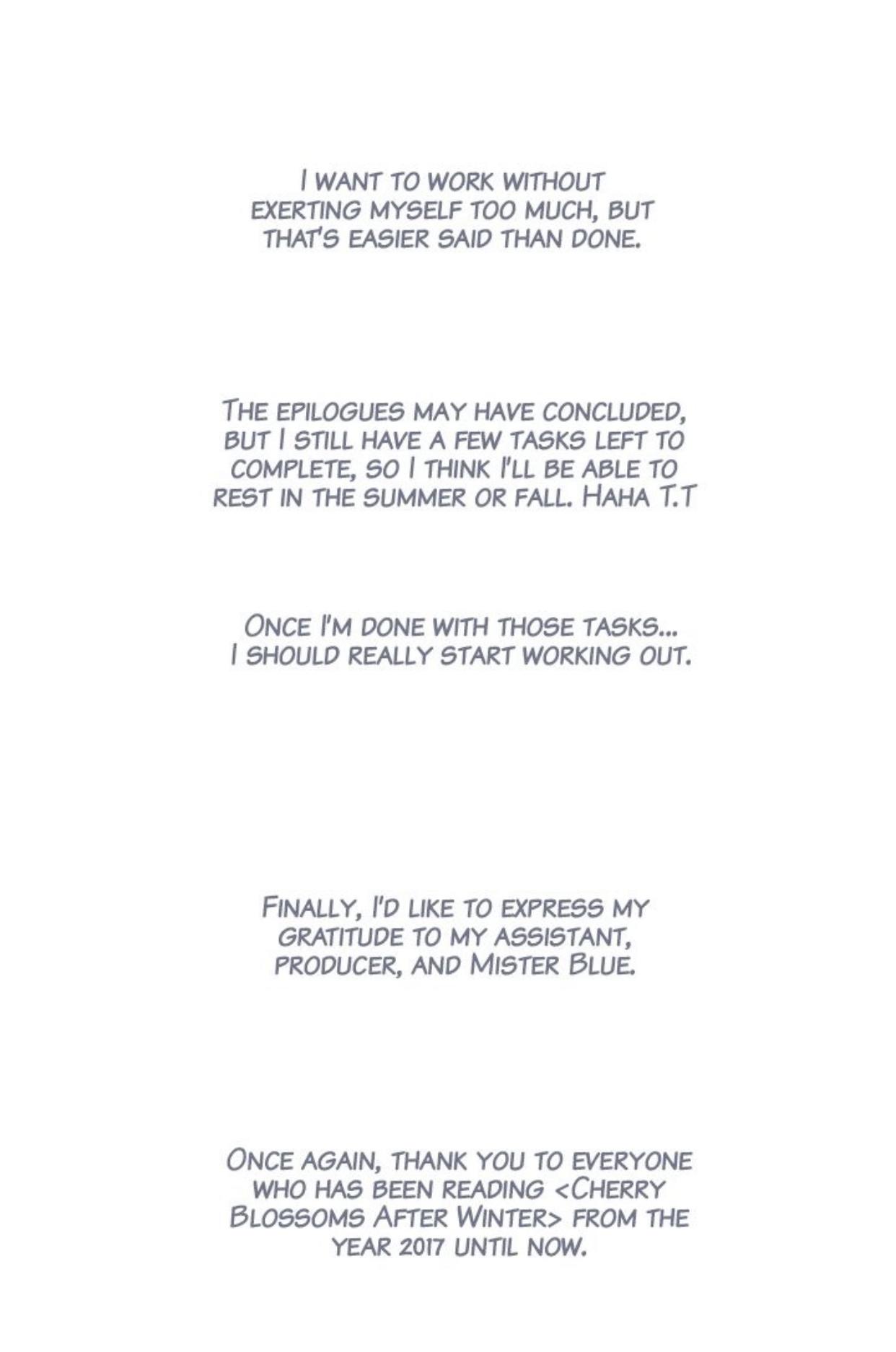 Cherry Blossoms After Winter Chapter 146.5 38 4