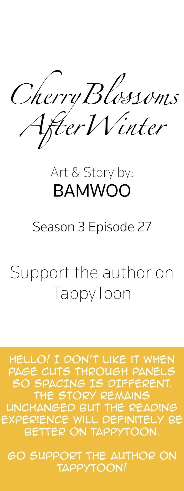 Cherry Blossoms After Winter Chapter 89 116 1