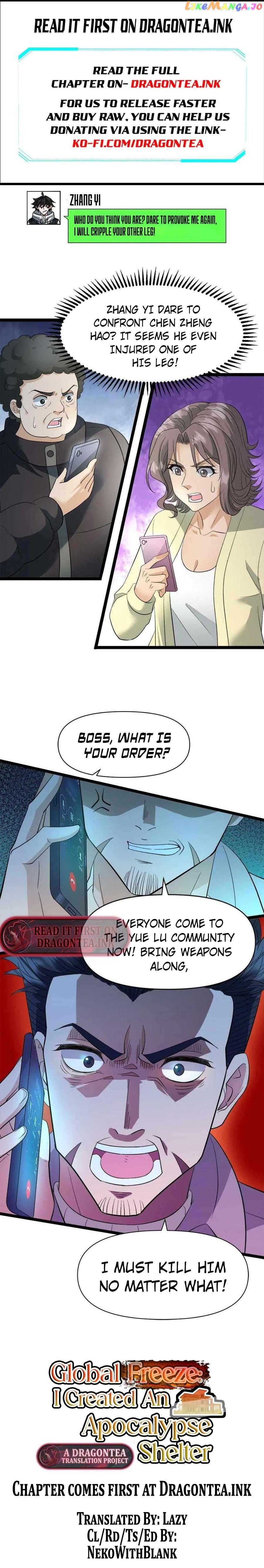 Global Freeze: I Created An Apocalypse Shelter Chapter 14 20 2