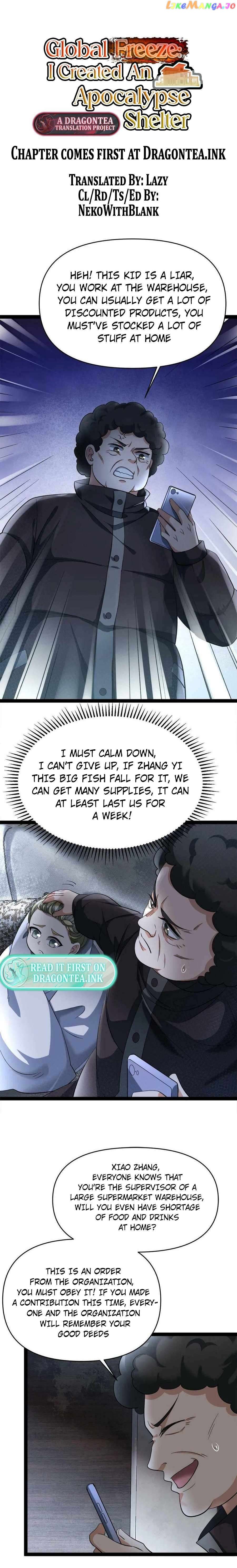 Global Freeze: I Created An Apocalypse Shelter Chapter 19 21 3