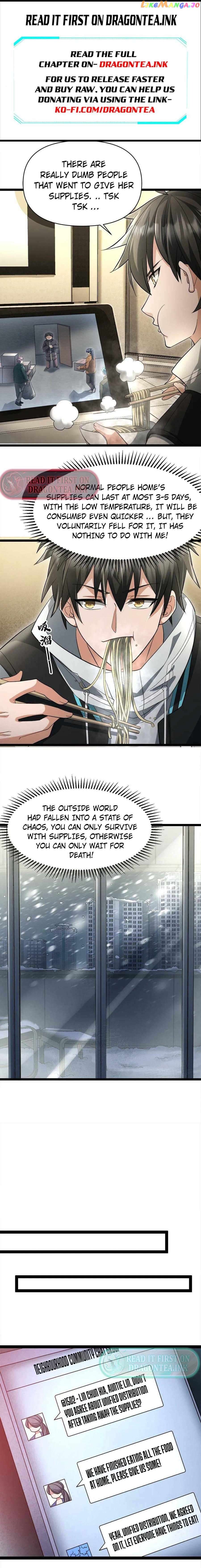 Global Freeze: I Created An Apocalypse Shelter Chapter 20 20 2