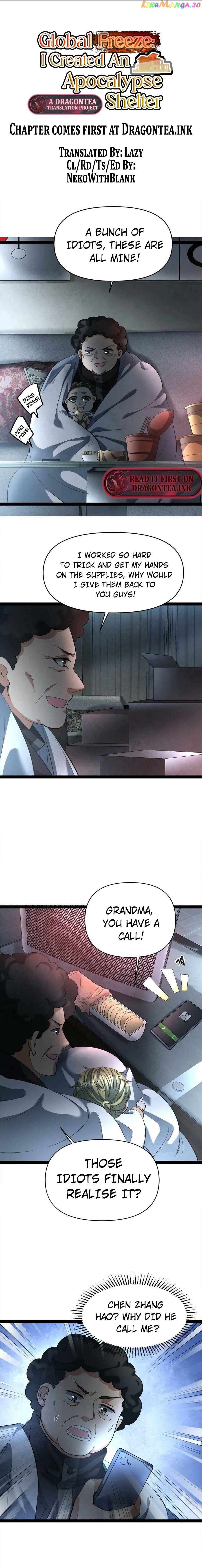 Global Freeze: I Created An Apocalypse Shelter Chapter 20 21 3