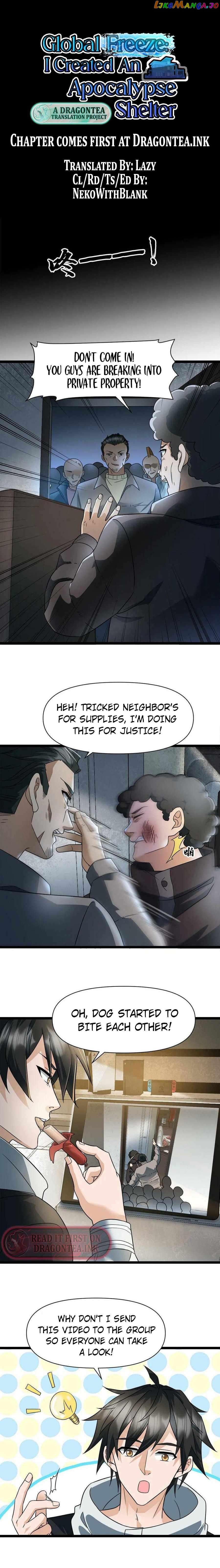 Global Freeze: I Created An Apocalypse Shelter Chapter 21 21 3