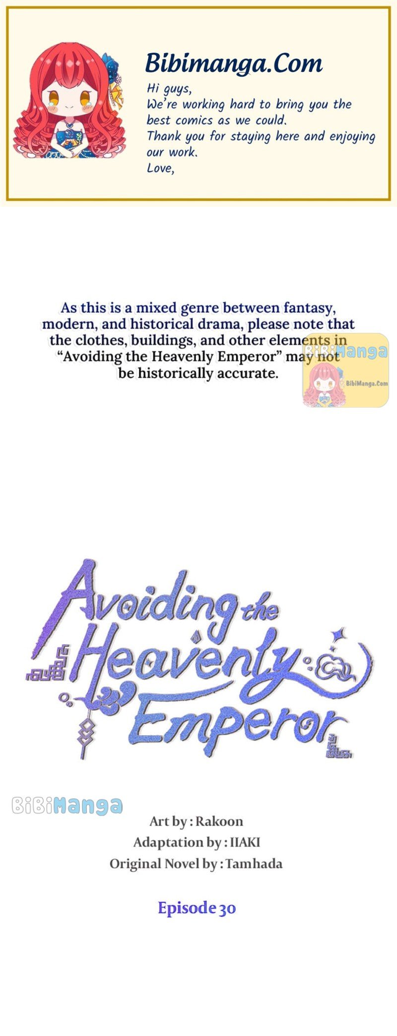 Avoiding the Heavenly Emperor Chapter 30 140 0