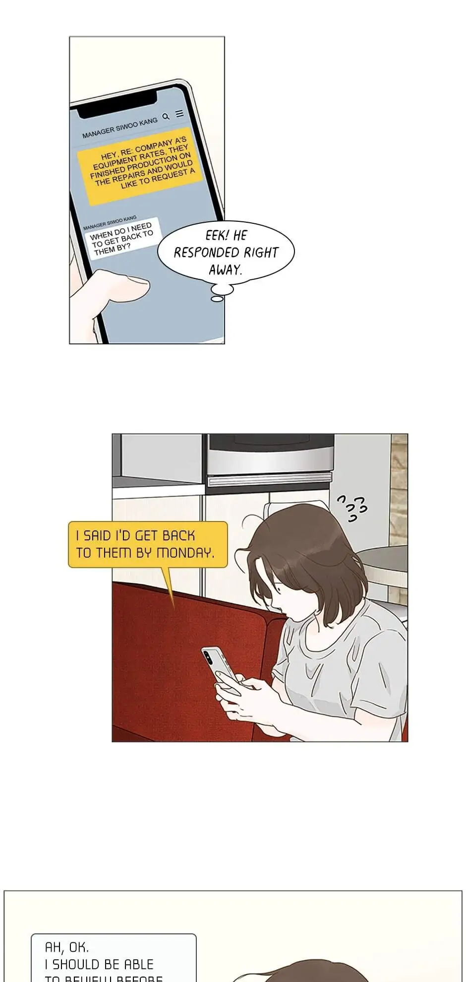 Let’s go to work tommorow! Chapter 28 185 37