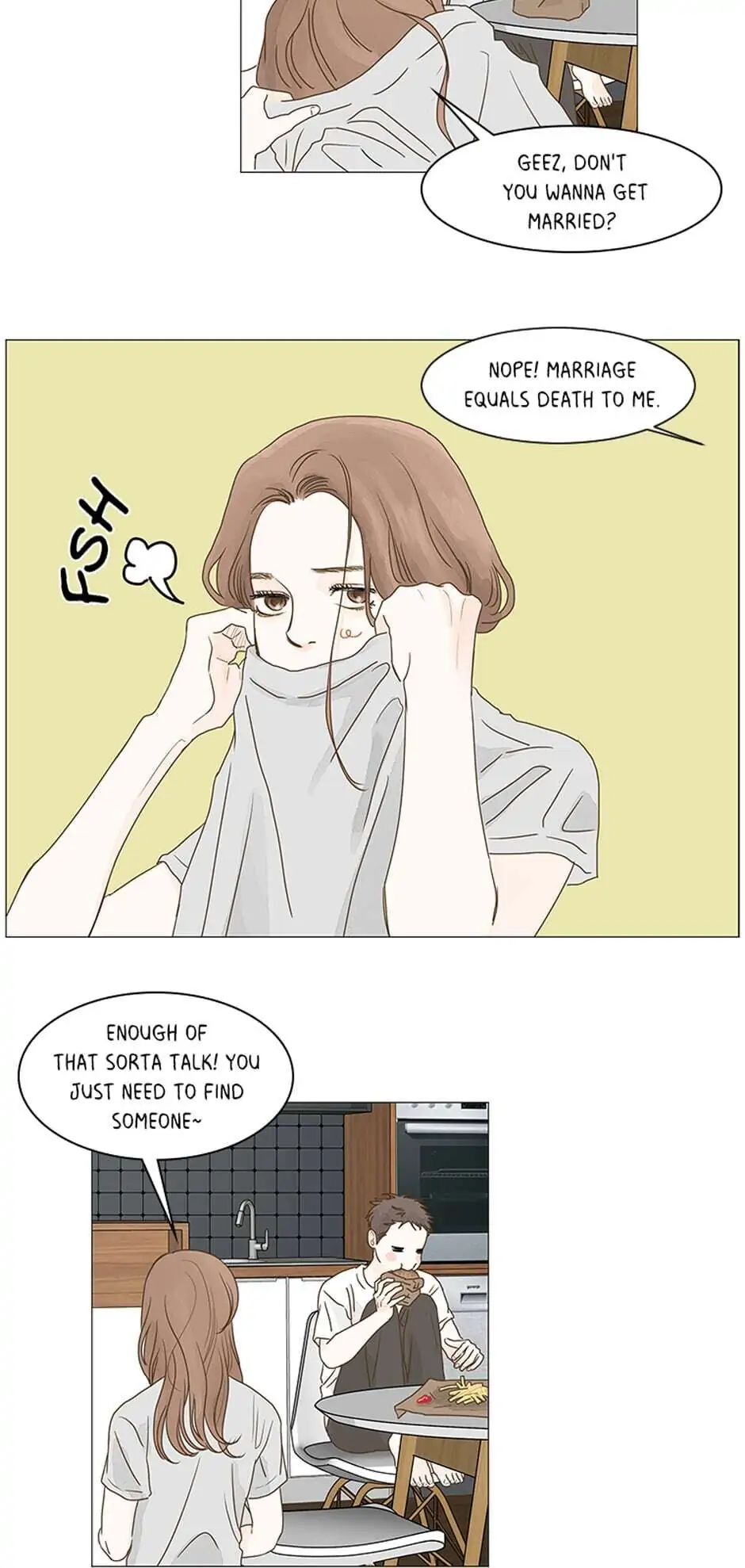 Let’s go to work tommorow! Chapter 3 154 15