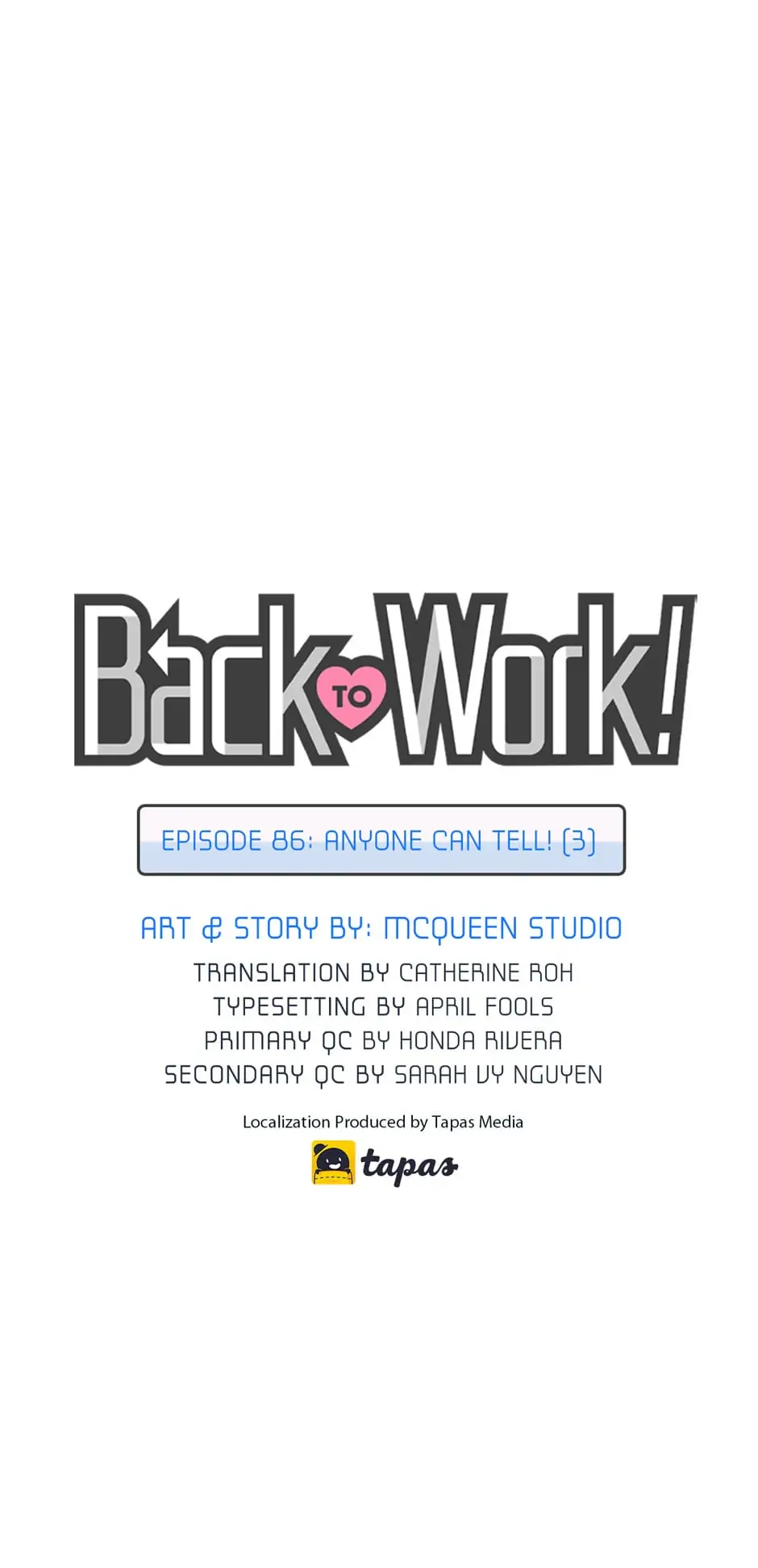 Let’s go to work tommorow! Chapter 86 189 17