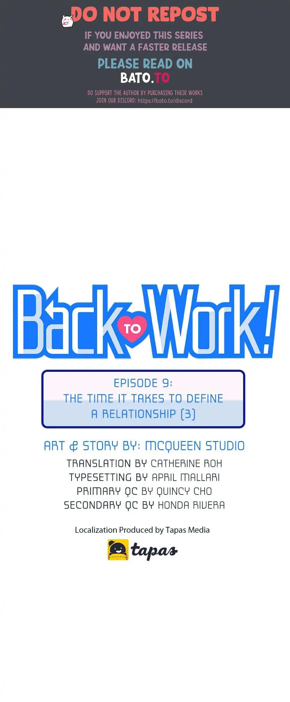 Let’s go to work tommorow! Chapter 9 119 01