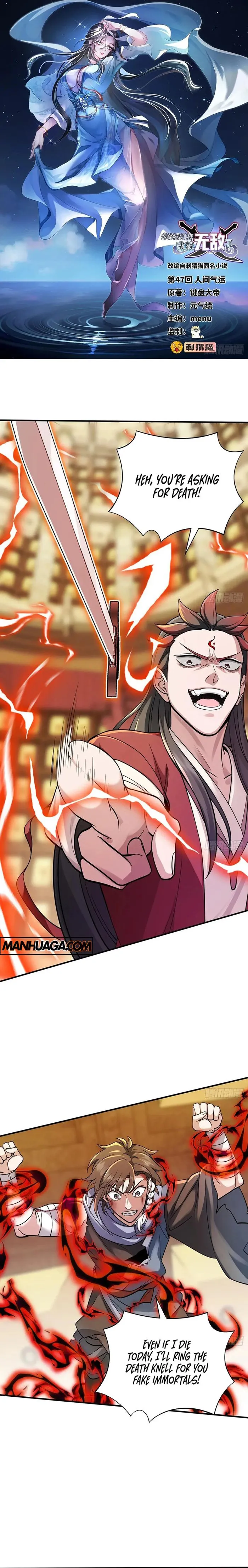 The more I die, the more invincible I become. Chapter 47 41 01