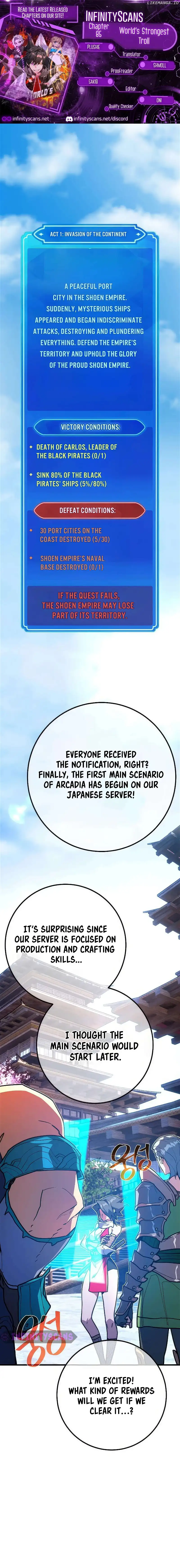 World’s Strongest Troll Chapter 85 89 001