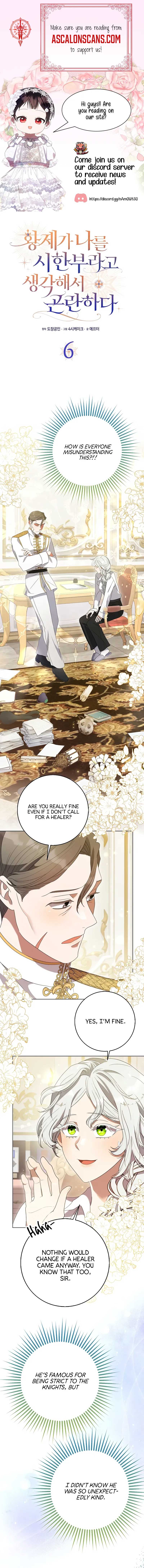 I’m In Trouble Because The Emperor Thinks I’m Terminally Ill Chapter 6 56 0