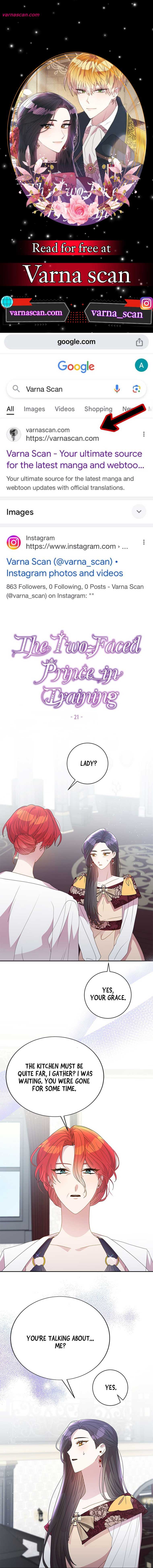 The Two-Faced Prince in Training Chapter 21 56 01