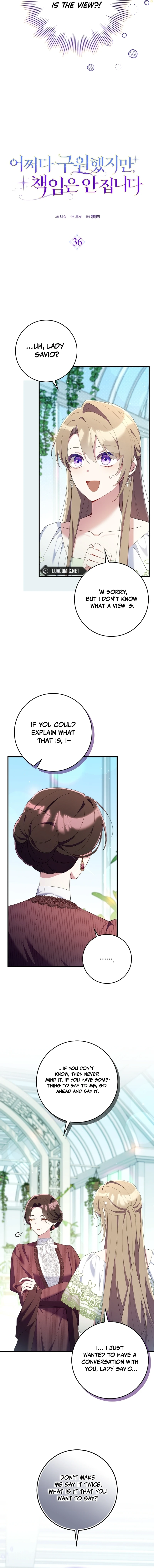 I Saved You, but I'm Not Responsible Chapter 36 61 06