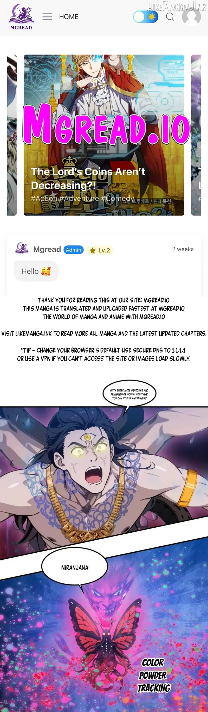 The Evil God Descends, I Own Great Hell Chapter 115 91 e2d03e280a06
