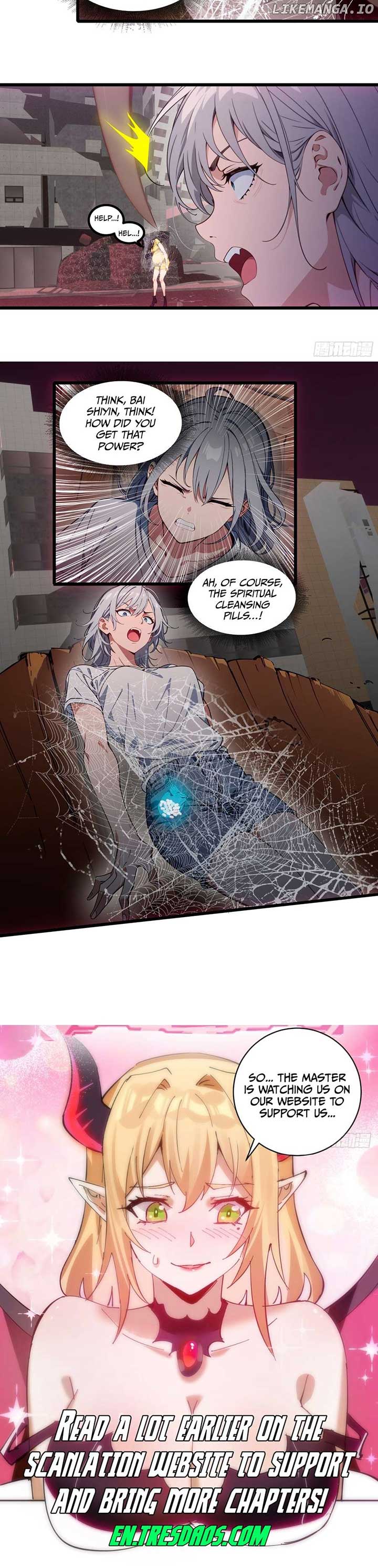 The Evil God Descends, I Own Great Hell Chapter 29 27 5