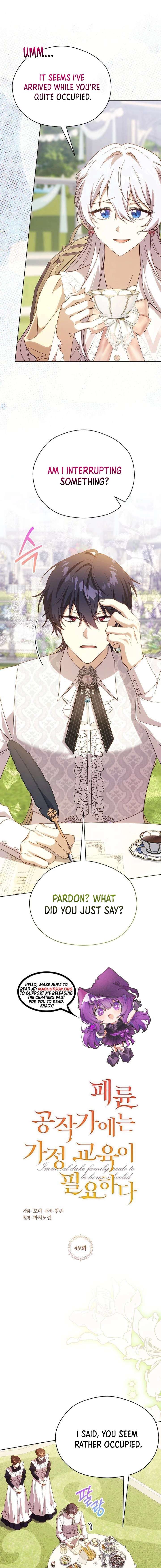The Immoral Ducal Family Needs to Learn Family Values Chapter 49 56 ch 49 2