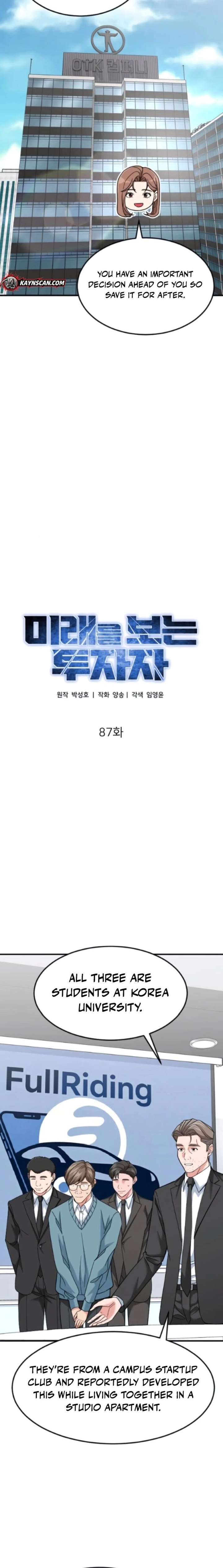 The Investor Who Sees the Future Chapter 87 90 ch 87 6